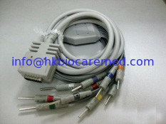 Китай Burdick 10 водит кабель EKG с типом концом гама, IEC, EK-10 поставщик