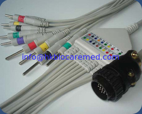 Китай KANZ PC-104 10 водит кабель EKG с типом концом гама, IEC поставщик