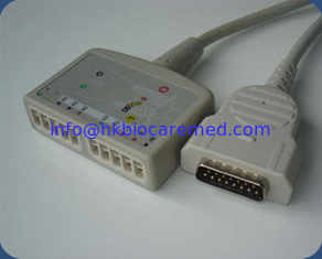 Китай GE-Marqutte/Hellige 10 водит кабель хобота EKG, IEC/AHA поставщик