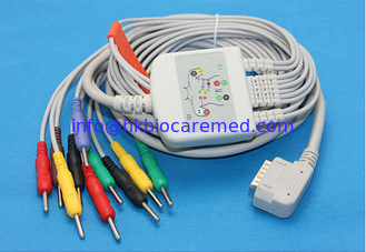 Китай Kanz PC-109 10 водит кабель EKG с бананом/концом гама, IEC поставщик