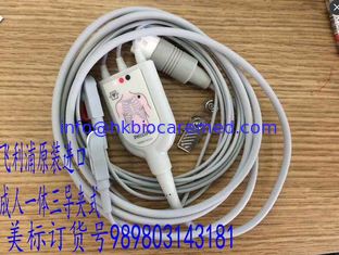 Китай Первоначальное Филипс цельные 3 водит кабель екг, зажим, АХА, 989803143181 поставщик