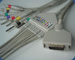 Fukuda Denshi 10 водит кабель EKG с типом концом гама/концом банана, IEC FX-101 поставщик