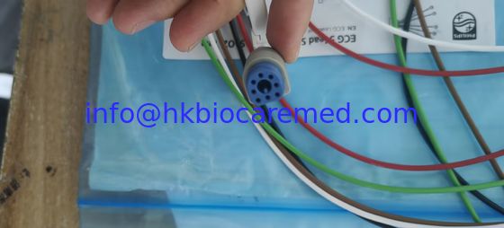 5 проволочных ЭКГ кабелей для телеметрической системы MX40 2,4 ГГц с датчиком SPO2 989803171841
